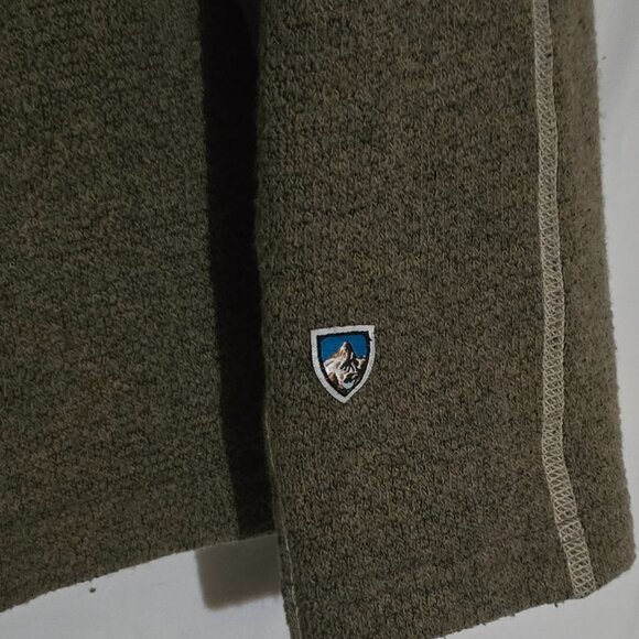 Kuhl Men's Alfpaca Fleece 1/4 Zip Sweater - Beige - Size XL* - Picture 3 of 6